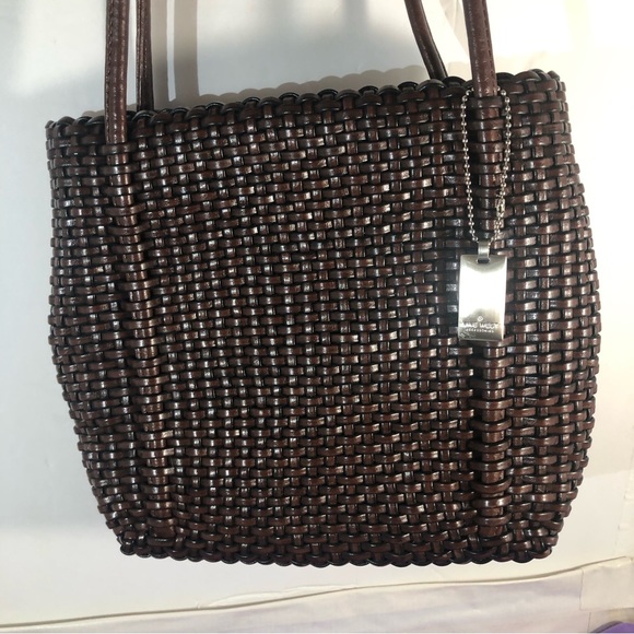 Nine West Three Compartment Weaved Purse - Picture 1 of 11